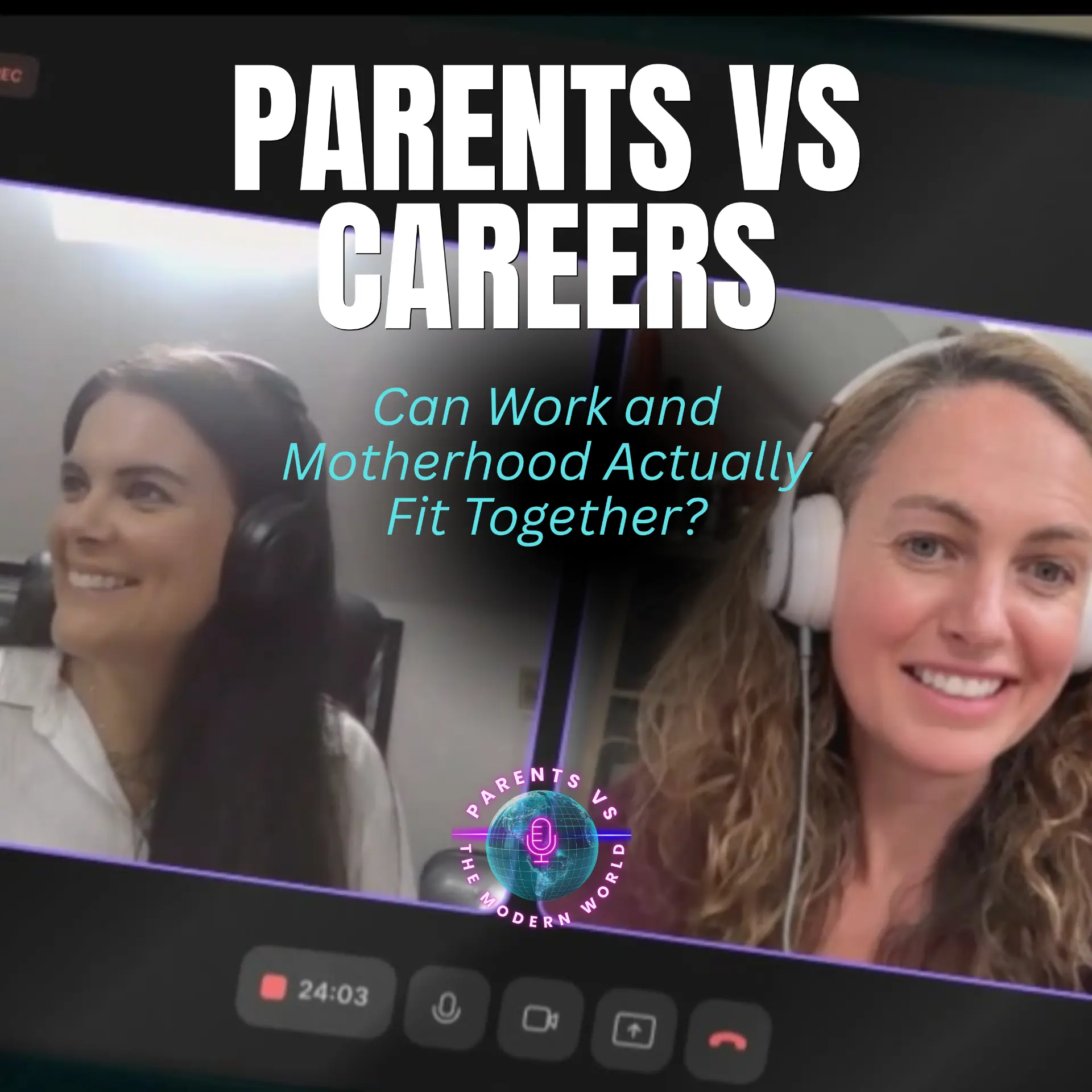 Episode artwork for Mums don't lose their ambition, with Dani and Tash recording